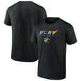 thumbnail image 1 of Men's Black Miami Heat Logo Pride T-Shirt, 1 of 3
