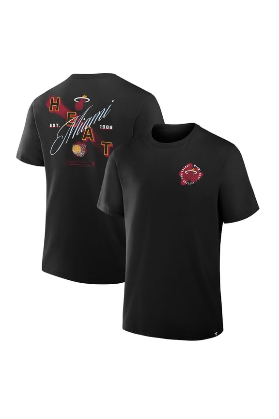 Men's Black Miami Heat SOS T-Shirt