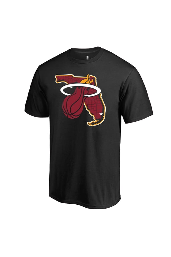 Men's Black Miami Heat Sunshine State Hometown Collection T-Shirt