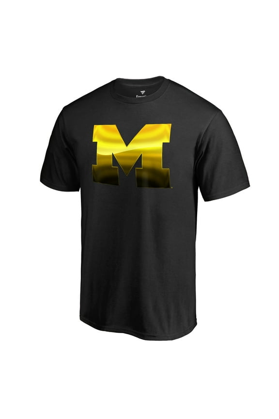 Men's Black Michigan Wolverines Midnight Mascot T-Shirt