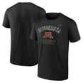 thumbnail image 1 of Men's Black Minnesota Golden Gophers OHT Military Appreciation Stencil Stacked T-Shirt, 1 of 4