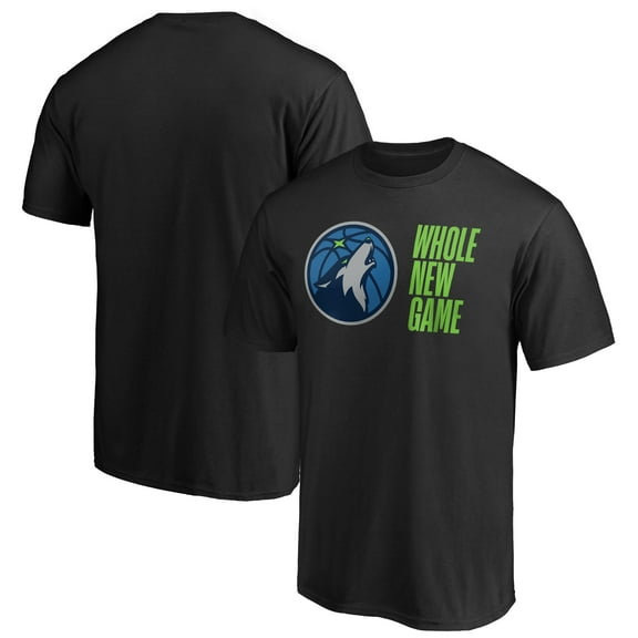 Men's Black Minnesota Timberwolves Whole New Game Team T-Shirt