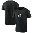 thumbnail image 1 of Men's Black Minnesota United FC Hometown Collection Team T-Shirt, 1 of 3