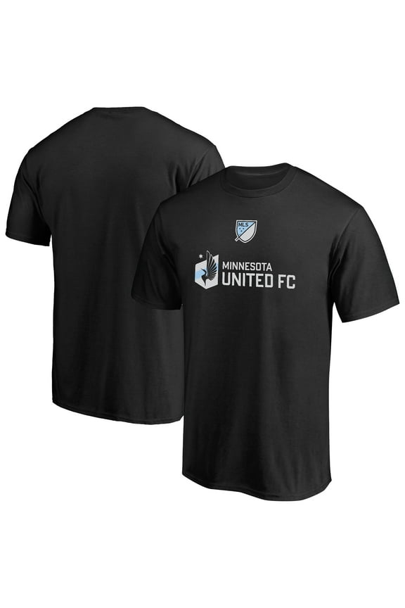 Men's Black Minnesota United FC Shielded T-Shirt