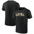 thumbnail image 1 of Men's Black Minnesota Wild Solid Formation T-Shirt, 1 of 3
