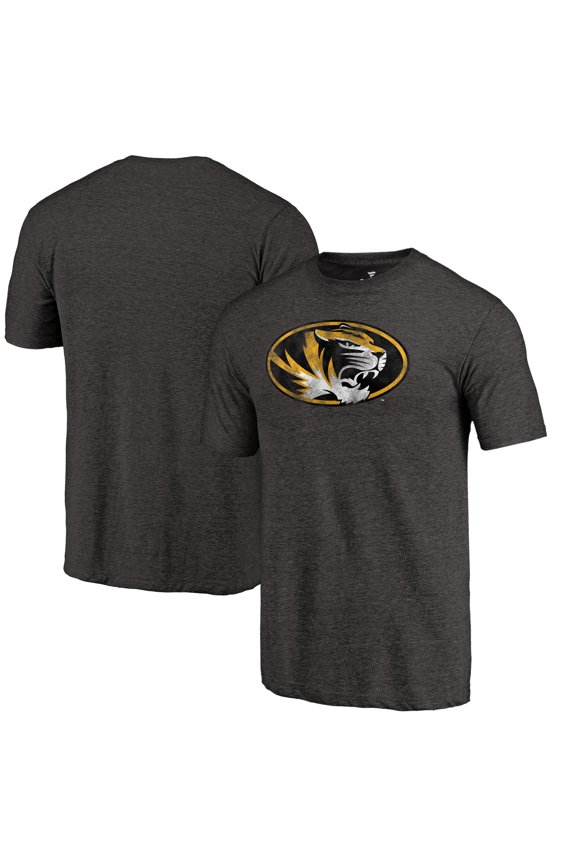 Men's Black Missouri Tigers Classic Primary T-Shirt