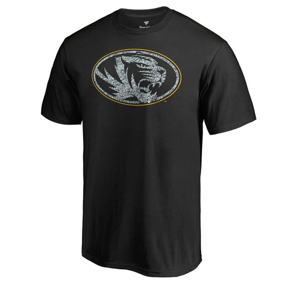 Men's Black Missouri Tigers Static Logo T-Shirt