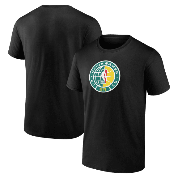 Men's Black NBA China T-Shirt