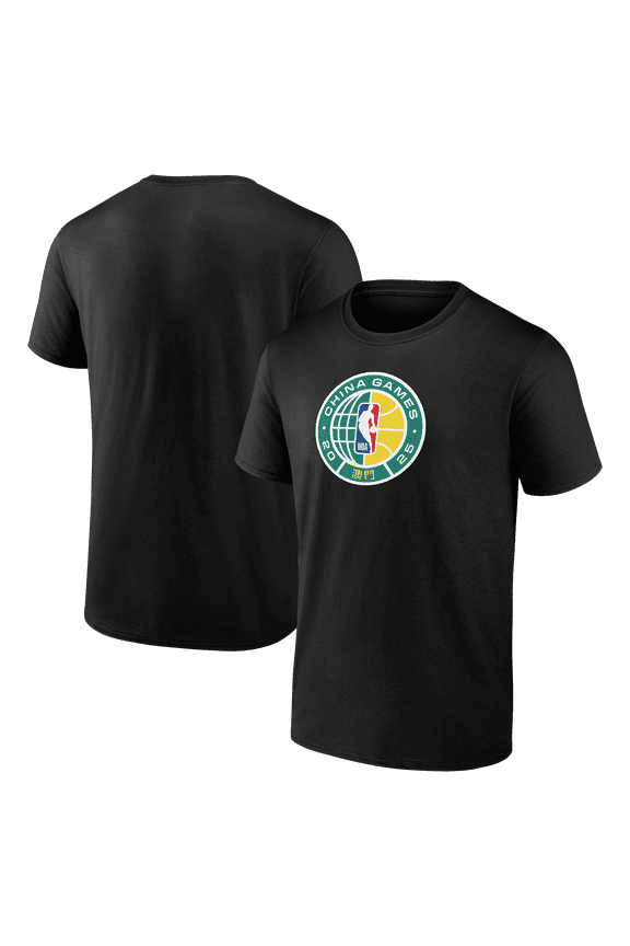 Men's Black NBA China T-Shirt