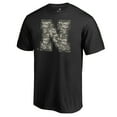thumbnail image 1 of Men's Black Nebraska Huskers Cloak T-Shirt, 1 of 3