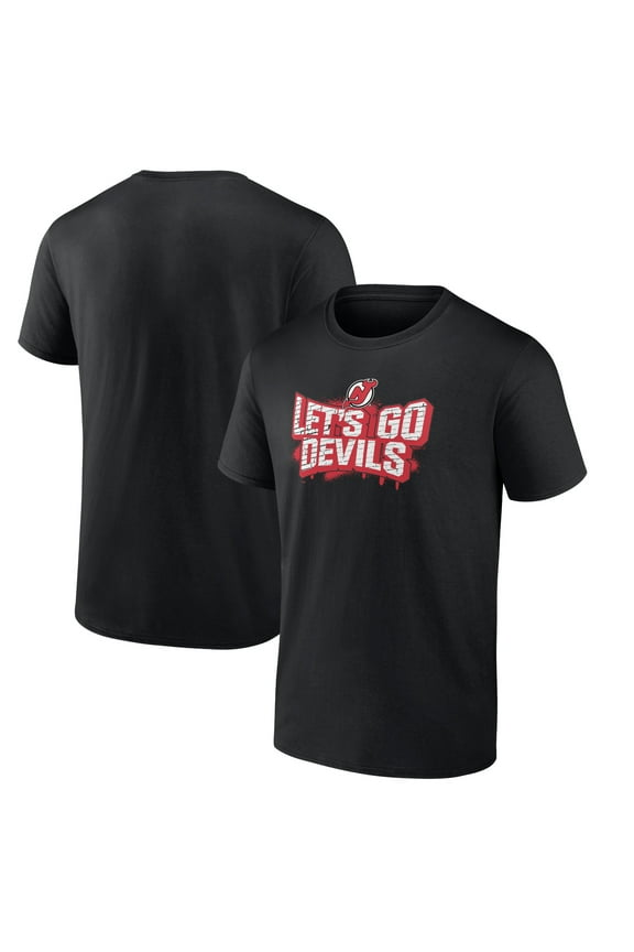 Men's Black New Jersey Devils Domain T-Shirt