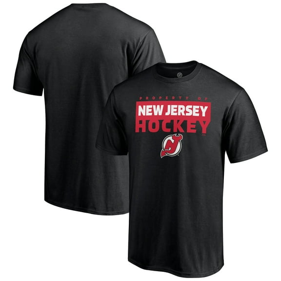Men's Black New Jersey Devils Gain Ground T-Shirt