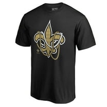 Men's Black New Orleans Saints Beads Hometown Collection T-Shirt