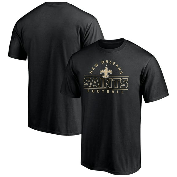 Men's Black New Orleans Saints Dual Threat T-Shirt