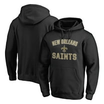 Men's Black New Orleans Saints Victory Arch Pullover Hoodie