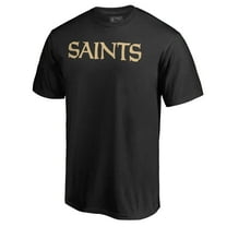 Men's Black New Orleans Saints Wordmark T-Shirt