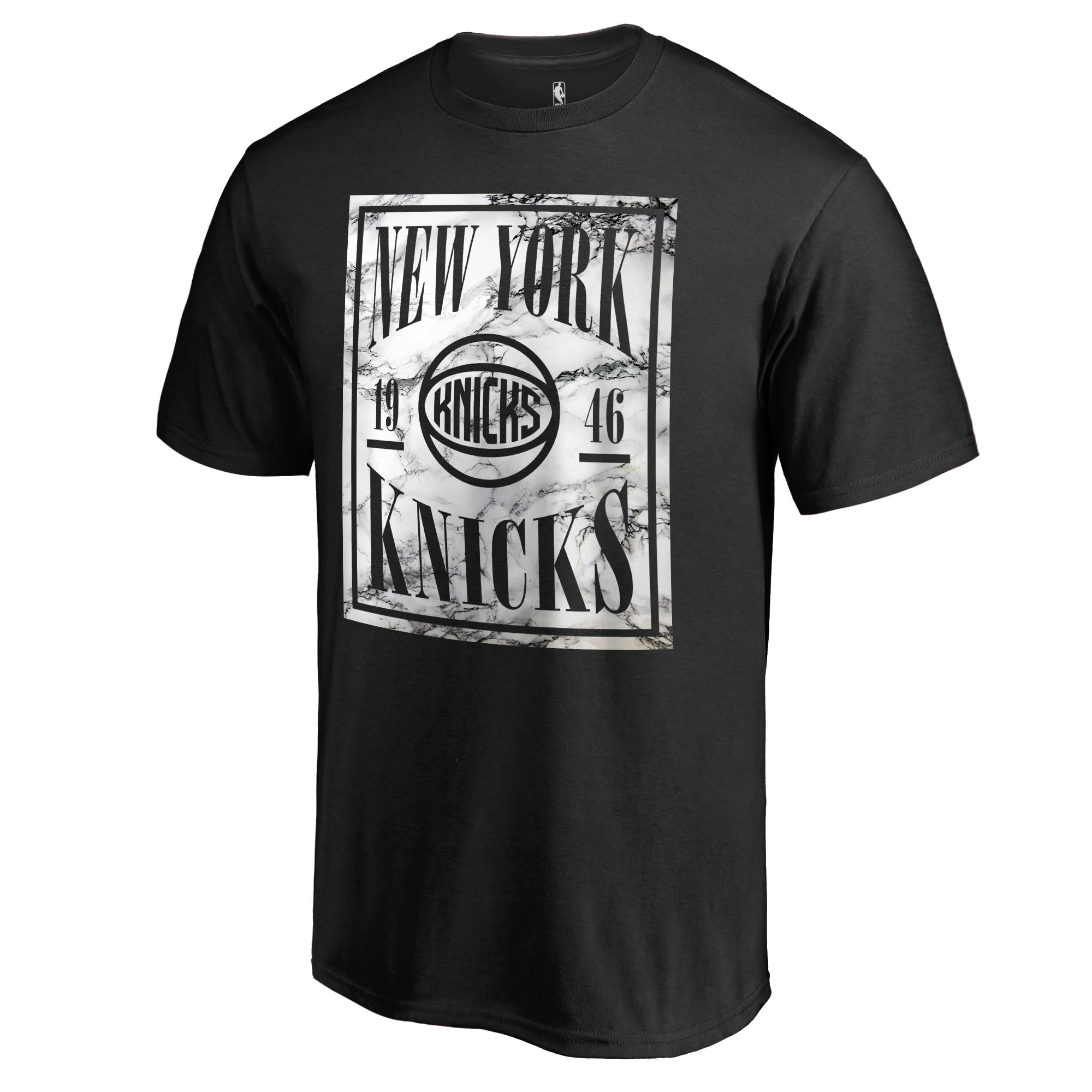 Men's Black New York Knicks Court Vision T-Shirt - Walmart.com, image size:2000x2000