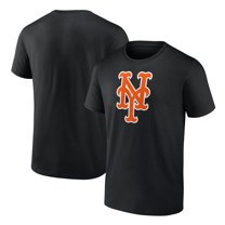 Men's Black New York Mets Official Logo T-Shirt