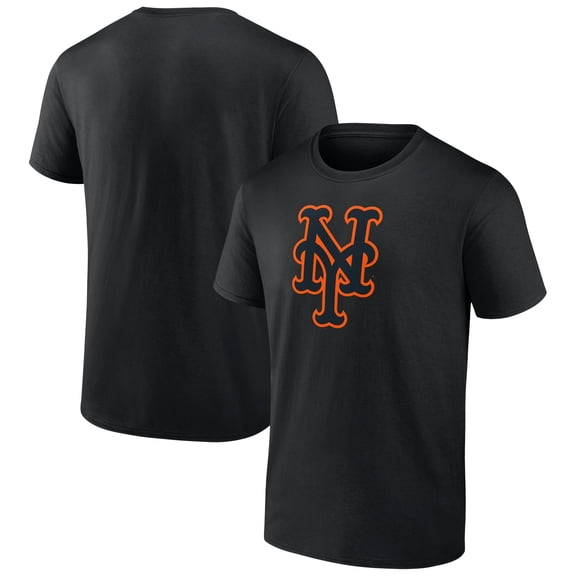 Men's Black New York Mets Rough Diamond T-Shirt