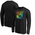 thumbnail image 1 of Men's Black New York Rangers Team Pride Logo Long Sleeve T-Shirt, 1 of 3