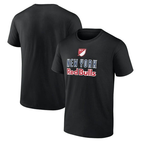 Men's Black New York Red Bulls Shielded T-Shirt