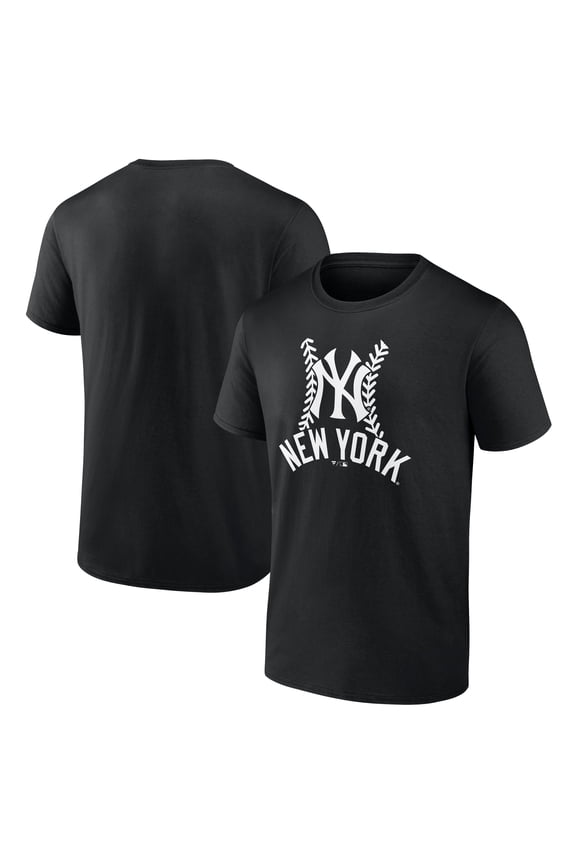 Men's Black New York Yankees Fastball T-Shirt