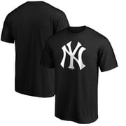 Men's Black New York Yankees Primary Logo T-Shirt