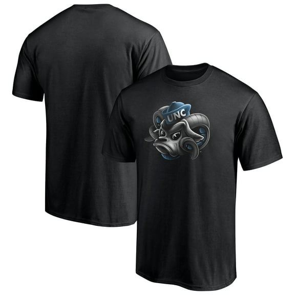 Men's Black North Carolina Tar Heels Midnight Mascot T-Shirt