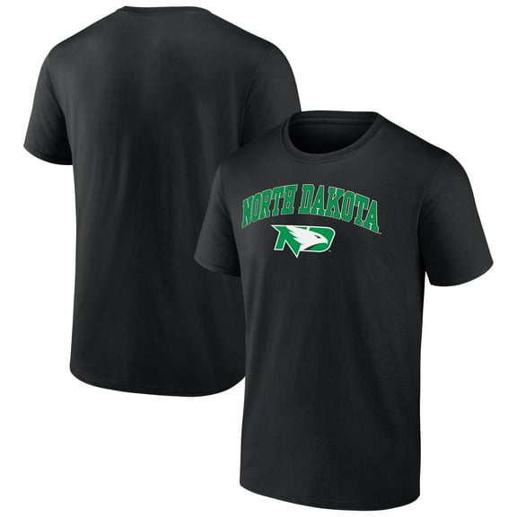 Men's Black North Dakota Campus T-Shirt