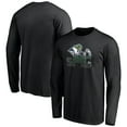 thumbnail image 1 of Men's Black Notre Dame Fighting Irish Midnight Mascot Long Sleeve T-Shirt, 1 of 3