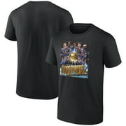 NBA ELEVATION Men's Black Oklahoma City Thunder 2025 NBA Finals Champions Roster Photo T-Shirt