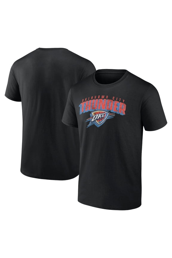 Men's  Black Oklahoma City Thunder Breakaway Dunk T-Shirt