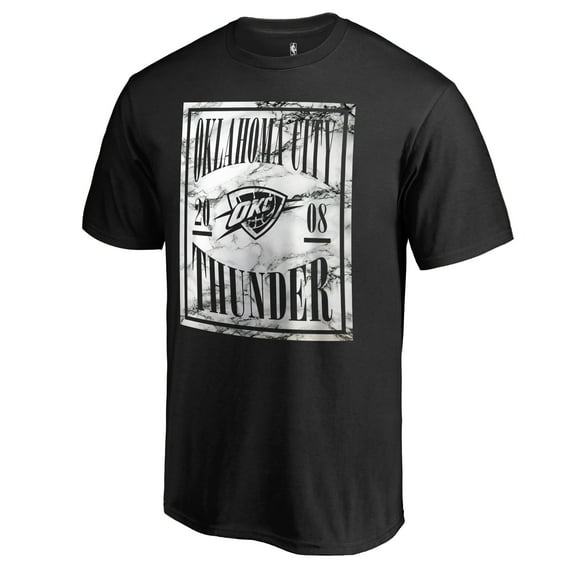 Men's Black Oklahoma City Thunder Court Vision T-Shirt