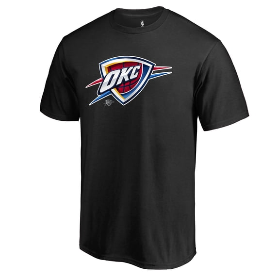 Men's Black Oklahoma City Thunder Midnight Mascot T-Shirt