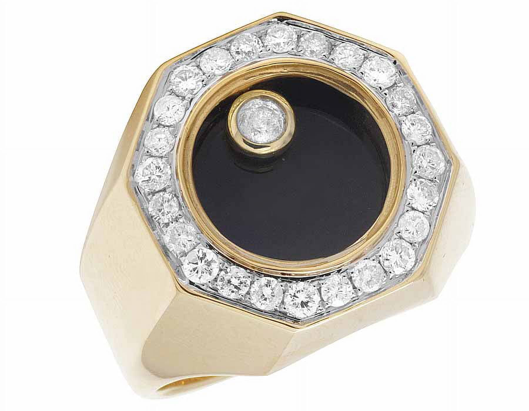Buy KsrModaGenuine Black Onyx Stone Mens Silver Ring 925 Sterling Silver Signet  Ring for Men Sterling Silver Pinky Ring Gift for Men Gift for Dad Online at  desertcartINDIA