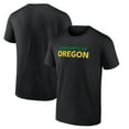 thumbnail image 1 of Men's Black Oregon Ducks University T-Shirt, 1 of 3