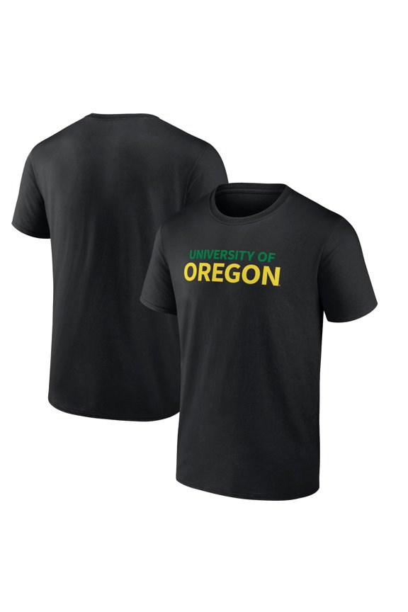 Men's Black Oregon Ducks University T-Shirt