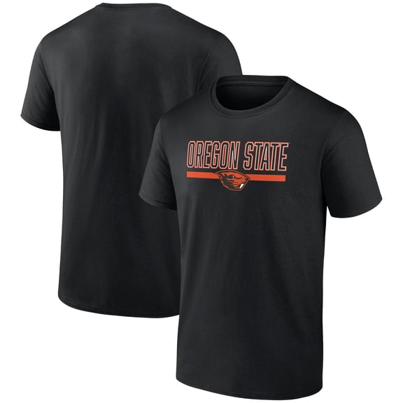 Men's Black Oregon State Beavers Classic Inline Team T-Shirt