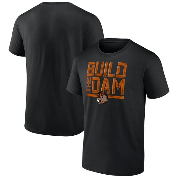 Men's Black Oregon State Beavers Home Field Win T-Shirt