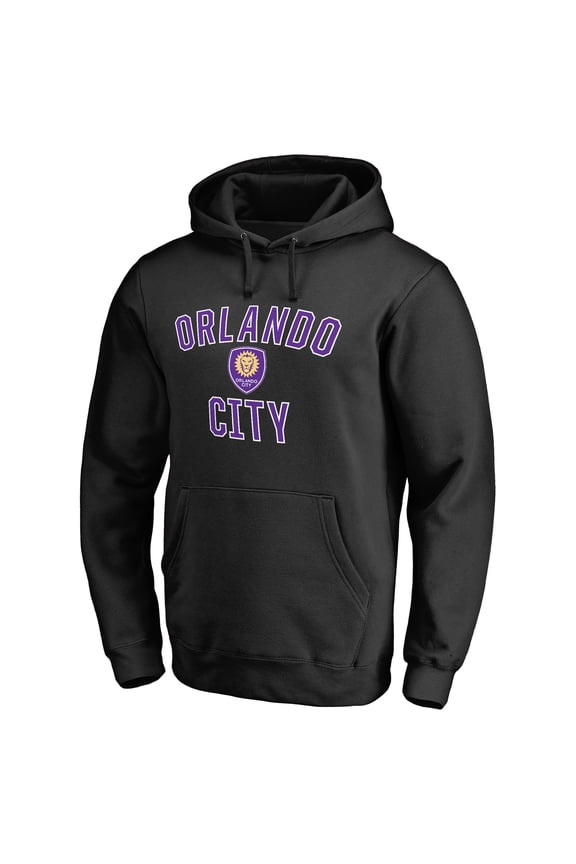 Men's Black Orlando City SC Victory Arch Pullover Hoodie