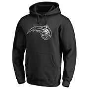 Mens Black Orlando Magic Marble Logo Pullover Hoodie