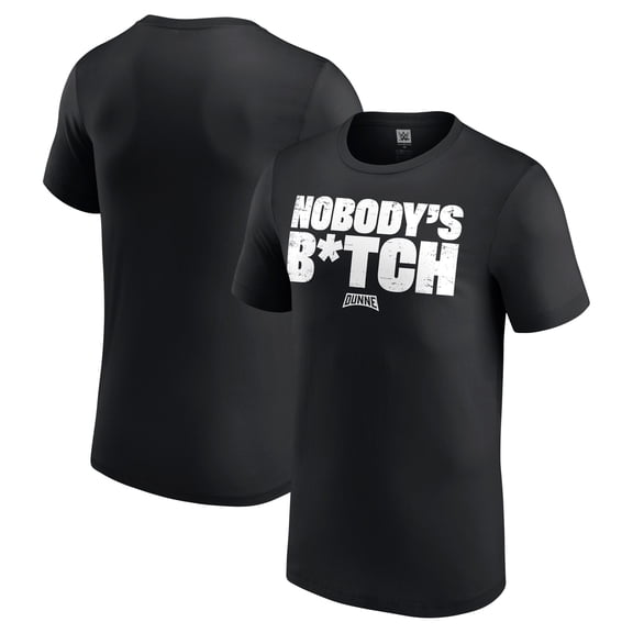 Men's Black Pete Dunne Nobody's B*tch T-Shirt