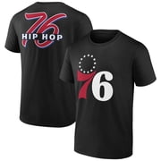 Mens Black Philadelphia 76ers Hip Hop Mascot T-Shirt