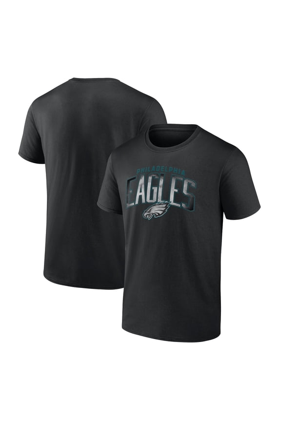 Men's Black Philadelphia Eagles Smoke Arch T-Shirt