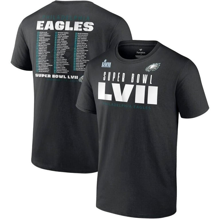 Men's Black Philadelphia Eagles Super Bowl LVII Varsity Team