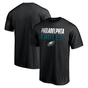 Mens Black Philadelphia Eagles Team Fade Out T-Shirt