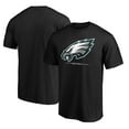 thumbnail image 1 of Men's  Black Philadelphia Eagles Team Lockup T-Shirt, 1 of 3