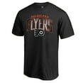thumbnail image 1 of Men's Black Philadelphia Flyers Arch Smoke T-Shirt, 1 of 3