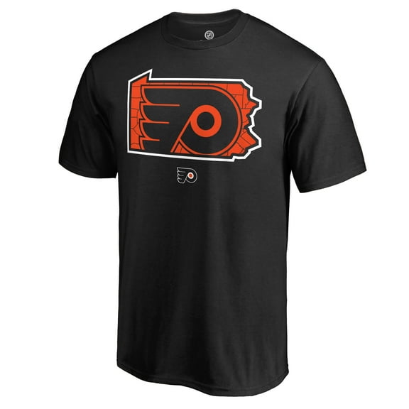 Men's Black Philadelphia Flyers State Hometown Collection Local T-Shirt