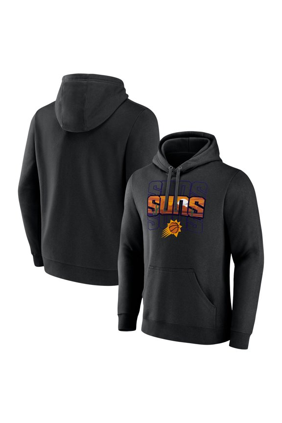 Men's Black Phoenix Suns Announcer Pullover Hoodie